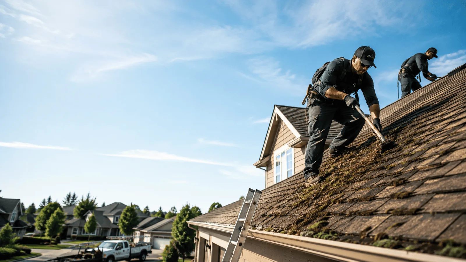 Roof Moss Removal in Bow, NH near me